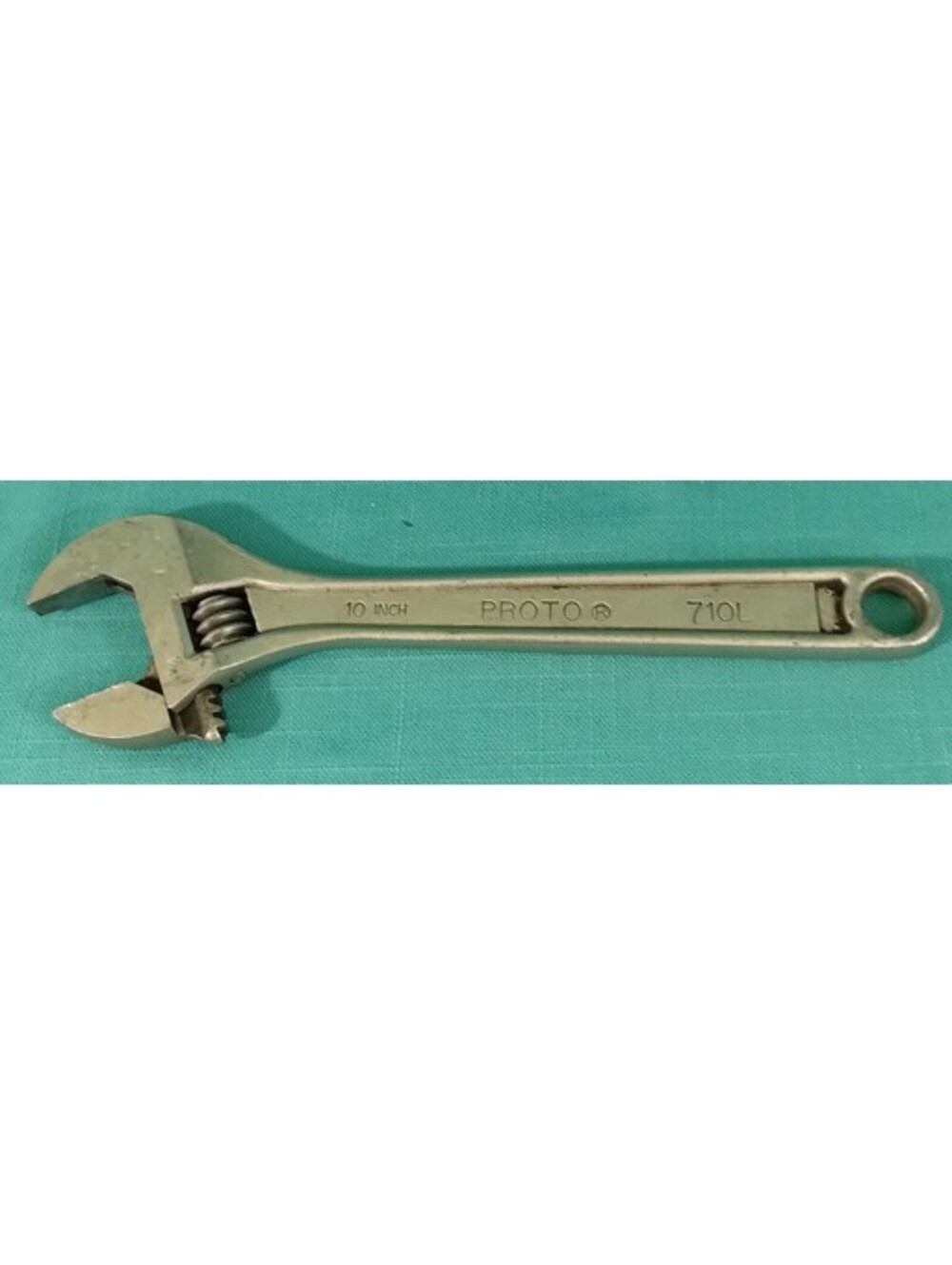 PROTO Adjustable Wrench 10 Inch 250MM ClikStop USA Model 710L Tools